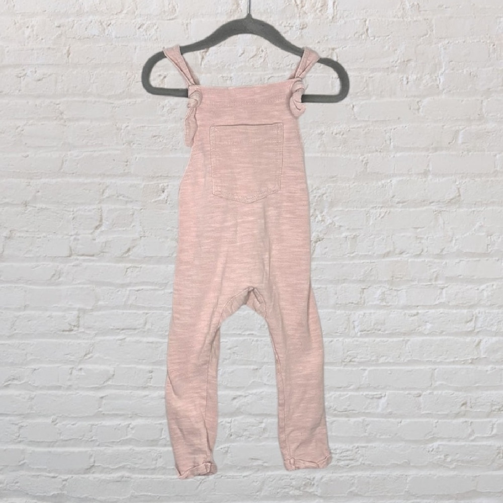 Mini Mioche Organic Cotton Knit Overalls
